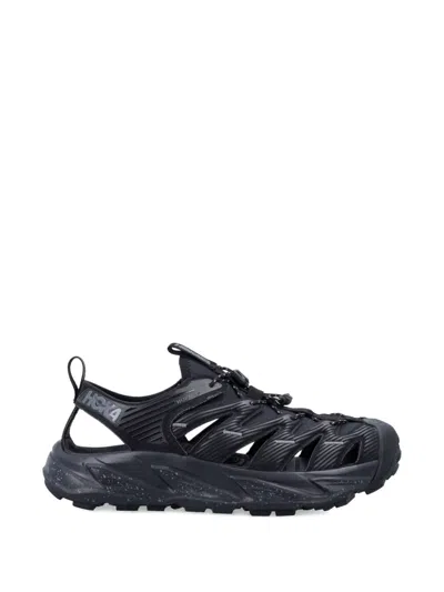 Hoka One One Black Hopara Technical Sandals In Multi