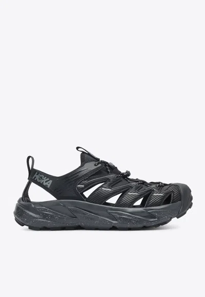 Hoka One One Black Hopara Technical Sandals In Multi