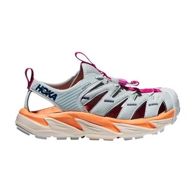 Pre-owned Hoka Hopara Sandal 'ice Flow Mock Orange' In Blue