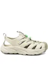 Hoka Hopara Textured Sandals In Neutral