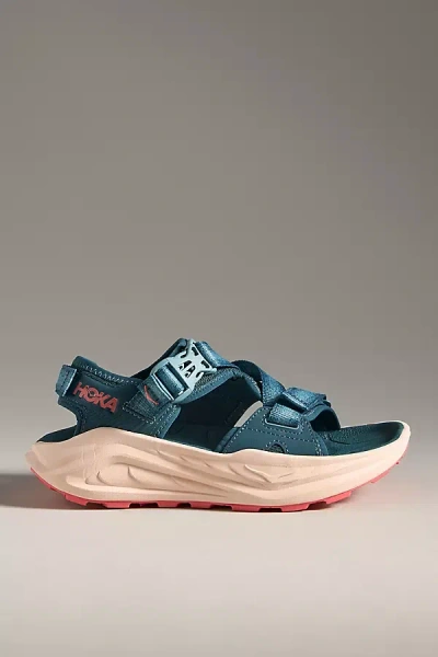 Hoka Infini Hike Tc Sandals In Blue