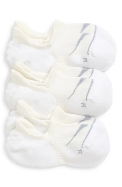 Hoka Invisible 3-pack No-show Socks In White