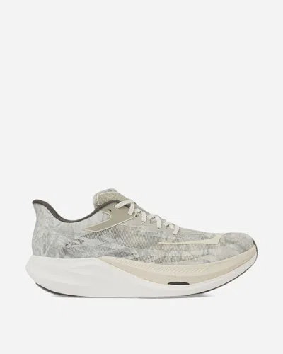 Hoka X John Elliott Rocket X 3 Spray-pattern Sneakers In Green
