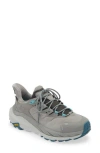 Hoka Kaha 2 Gtx Gore-tex® Waterproof Trail Running Shoe In Sharkskin/blue Coral