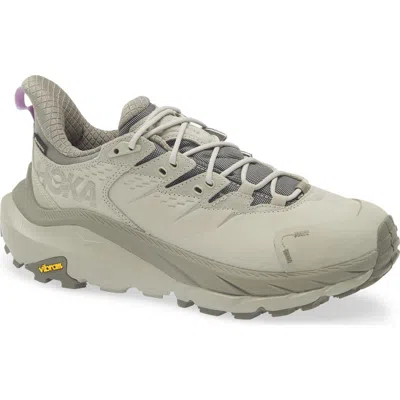 Hoka Kaha 2 Gtx Gore-tex® Waterproof Trail Running Shoe In Slate/barley