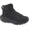 Hoka Kaha 2 Gtx Waterproof Hiking Boot In Black/black