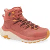 Hoka Kaha 2 Gtx Waterproof Hiking Boot In Hot Sauce/shifting Sand
