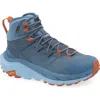 Hoka Kaha 2 Gtx Waterproof Hiking Boot In Real Teal/dusk