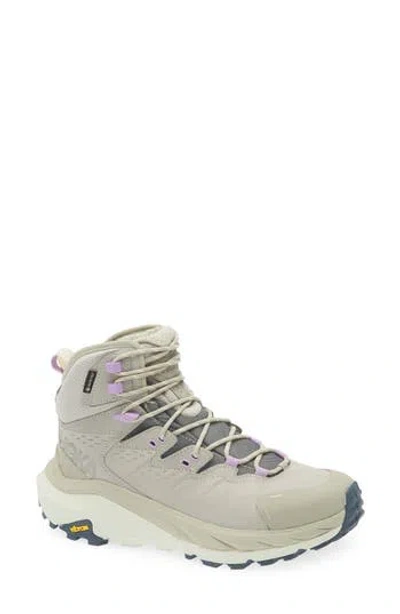 Hoka Kaha 2 Gtx Waterproof Hiking Boot In Barley/celadon Tint