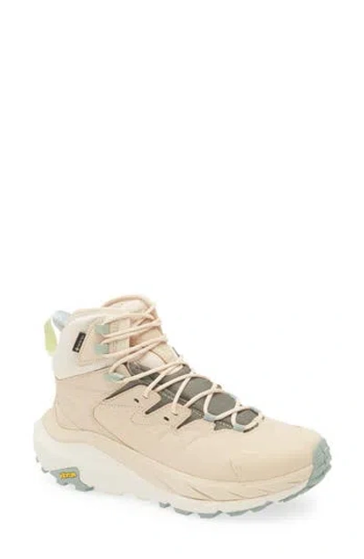 Hoka Kaha 2 Gtx Waterproof Hiking Boot In Oak/alabaster