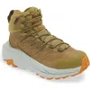 Hoka Kaha 2 Gtx Waterproof Hiking Boot In Green Moss/mercury