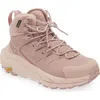 Hoka Kaha 2 Gtx Waterproof Hiking Boot In Pale Mauve/peach Whip