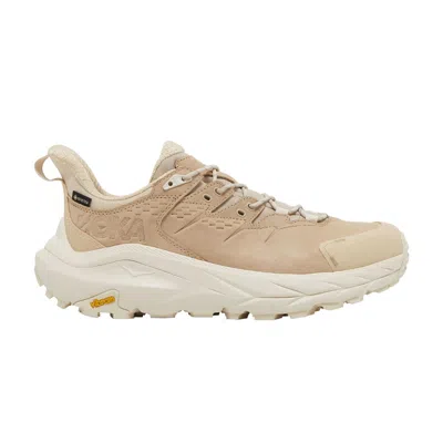 Pre-owned Hoka Kaha 2 Low Gore-tex 'shifting Sand Eggnog' In Brown