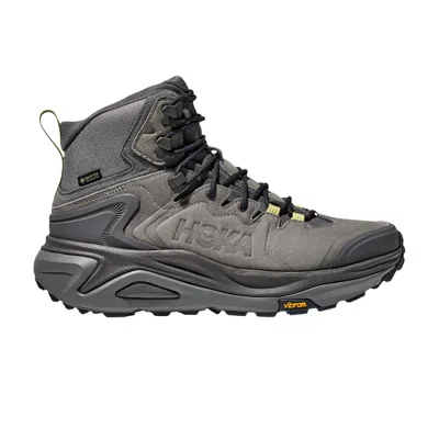 Pre-owned Hoka Kaha 3 Gore-tex 'asteroid Yuzu' | Grey | Men's Size 12.5