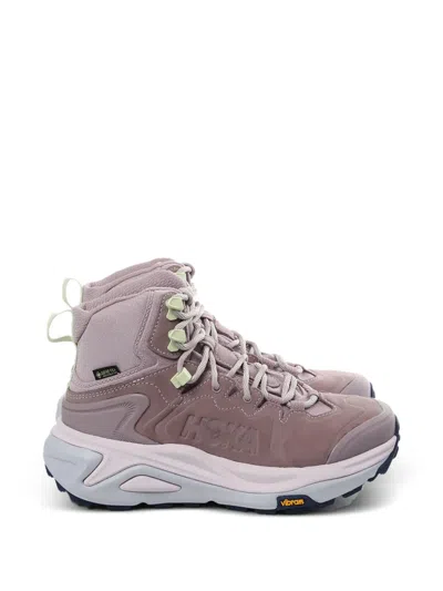 Hoka Kaha 3 Gtx Laced Sneakers In Purple