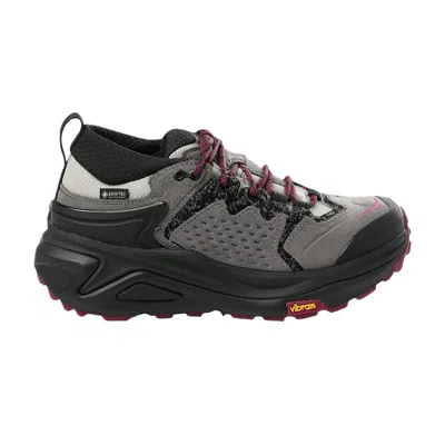 Pre-owned Hoka Kaha 3 Low Gore-tex 'black Stone Fruit' | Men's Size 6