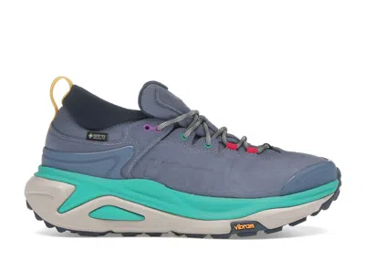 Pre-owned Hoka Kaha 3 Low Goretex (women's) Sneakers In Anchor/gemstone In Multi