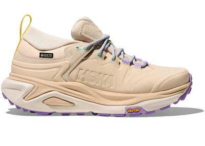 Pre-owned Hoka Kaha 3 Low Goretex (women's) Sneakers In Vanilla/mint Fluorite In Multi