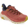 Hoka Kaha Low Gore-tex® Waterproof Sneaker In Hot Sauce/shifting Sand