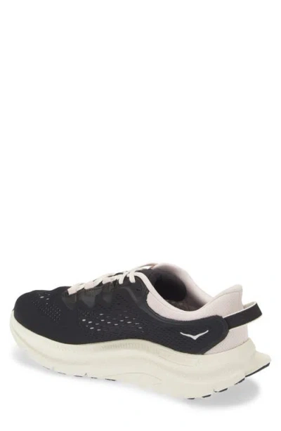 Hoka Kawana 2 Running Shoe In Obsidian/alabaster