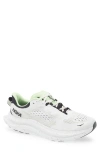 Hoka Kawana 2 Canvas Sneaker In White/tart Apple