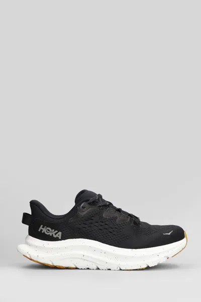 Hoka Kawana 2 Sneakers In Black Fabric
