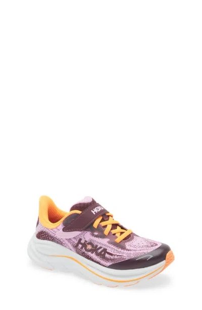Hoka Kids' Clifton 10 Running Sneaker In Purple