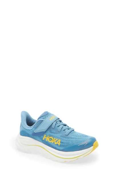 Hoka Kids' Clifton 10 Running Sneaker In Blue