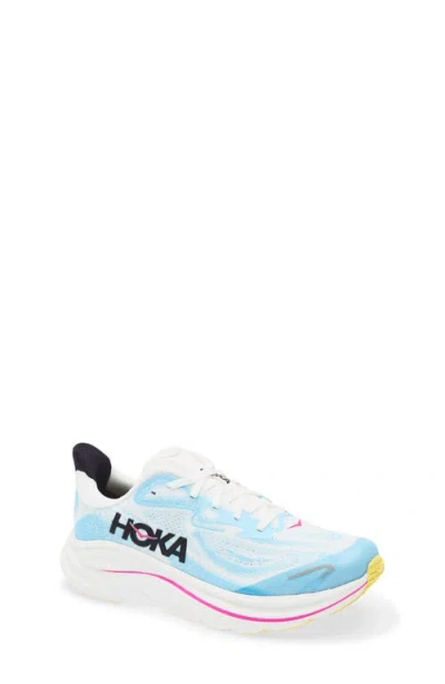 Hoka Kids' Clifton 10 Running Sneaker In Blue