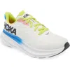 Hoka Kids' Clifton Youth Running Shoe In Blanc/virtual Blue