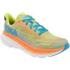 Hoka Kids' Clifton Youth Running Shoe In Orange