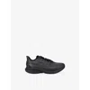 Hoka Black Kids' Mach 6 Woven Trainers Eur 37.5 /4.5 Uk In Black