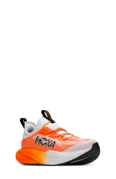 Hoka Kids' Mach 7 Running Shoe In Orange