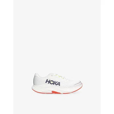 Hoka White/oth Kids' Rincon 4 Mesh Trainers Eur 38.5 /5.5 Uk