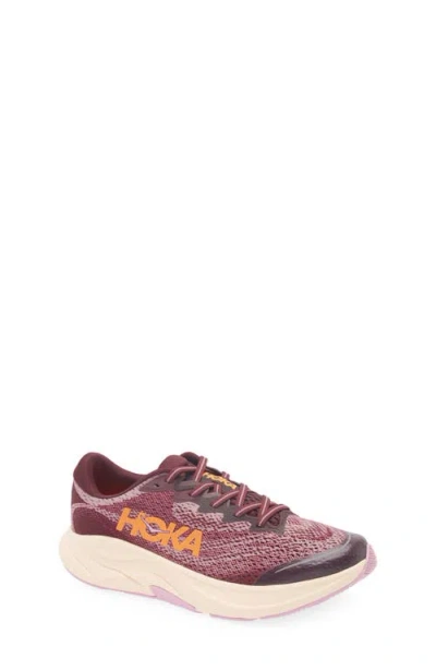 Hoka Kids' Rincon 4 Running Sneaker In Purple