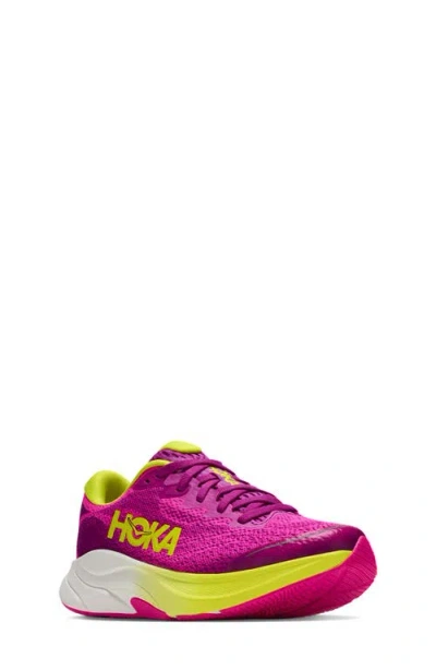 Hoka Kids' Rincon 4 Running Sneaker In Purple