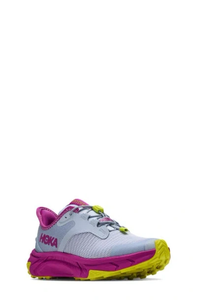 Hoka Kids' Transport Freedom Hiking Sneaker In Gray