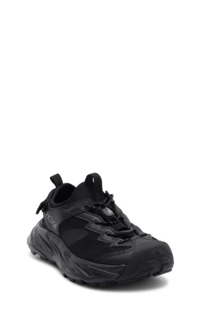 Hoka Kids' Water Repellent Hopara 2 Hiking Sneaker In Black