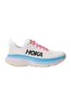 Hoka Lace-up Sneakers In Blanc De Blanc/swim Day