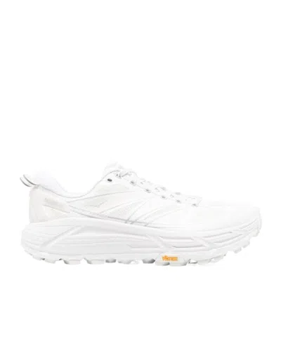 Hoka Laced Sneakers In White