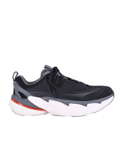 Hoka Laced Sneakers In Black