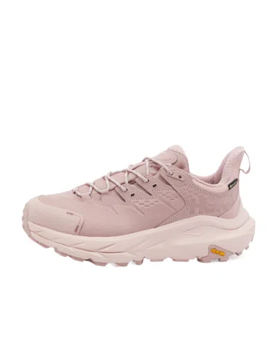 Hoka Logo Low-cut Casual Sneakers In Nude
