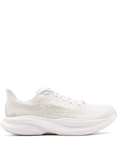 Hoka Logo-print Performance Footwear In Neutral