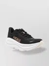 Hoka Low Top Sneakers Chunky Sole In Black