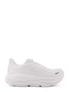 Hoka M Bondi 9 Synthetic Fabric Sneakers In White