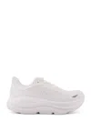 Hoka M Bondi 9 Synthetic Fabric Sneakers In White