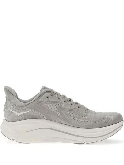 Hoka M Clifton 10 Trainers In Gray