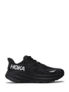 Hoka Clifton 9 Rubber-trimmed Recycled-gore-tex Invisible Fit Sneakers In Black
