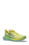 Hoka Mach 5 Running Shoe In Citrus Glow/ Lime Glow