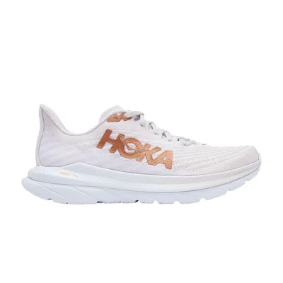Pre-owned Hoka Mach 5 'white Copper'